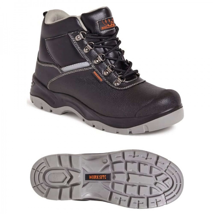 Worksite SS609SM Black All Terrain Safety Boot